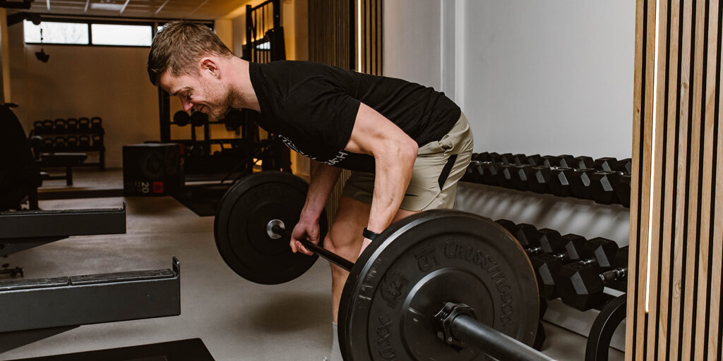 bovenlichaam trainen - bent over row