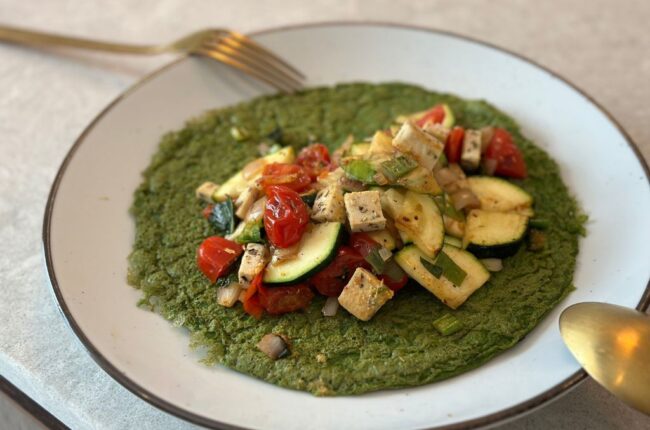 Spinaziewrap recept met Italiaanse twist